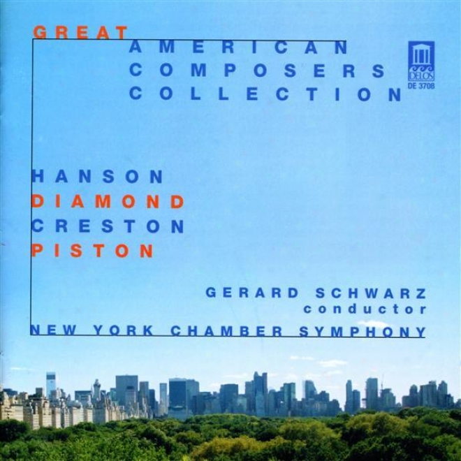 Diamond, D.: Music For Romeo And Juliet / Piston, W.: Sinfonietta / Creston, P.: Choreografic Suite (great American Composers Coll