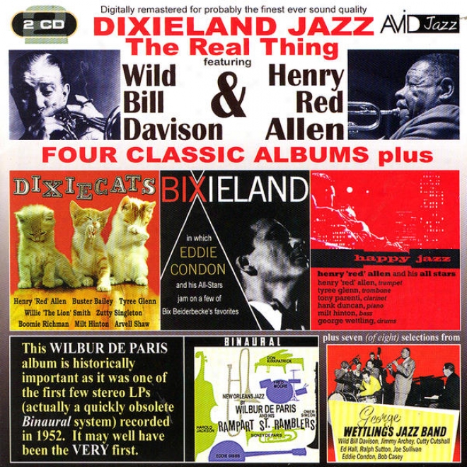 Dixieland Jazz - Four First-rate Albums Plus (happy Jazz / New Orieans Jazz / Bixieland / Dixiecats) (digitally Remastered)