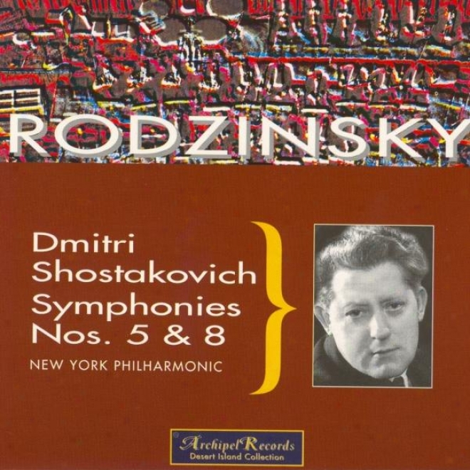 Dmtri Shostakovich : Symphonies Nos. 5 & 8 - Tchaikovsky : Piano Concerto No.1 In B Flat Minor Op.23, Overture Solennelle 1812 Op.