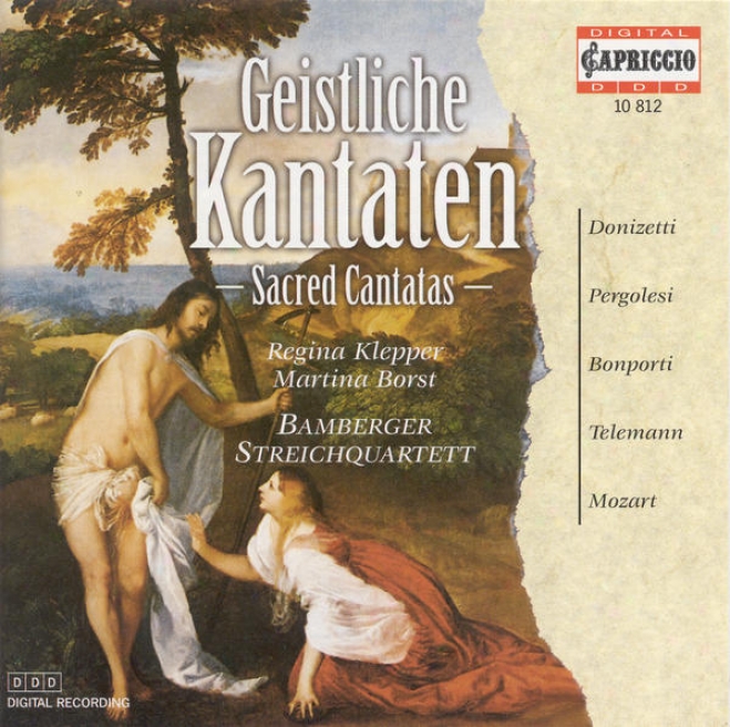 Donizetti, G.: Parafrasi Del Christus / Pergolesi, G.b.: Help Regina In C Minor / Bonporti, F.a.: Mittite Dulces / Telemann, G.p.