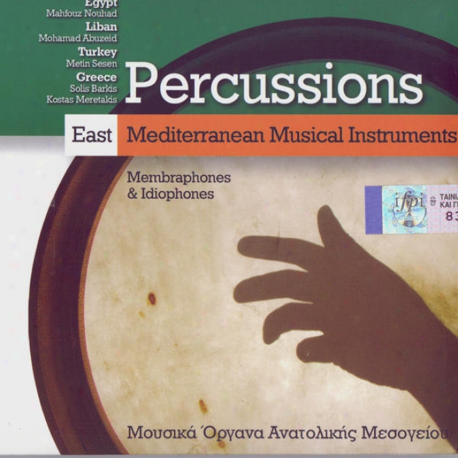 "east Mediterranean Musical Instrments: ""percussions"" (egypt, Liban, Turkey, Greece)"