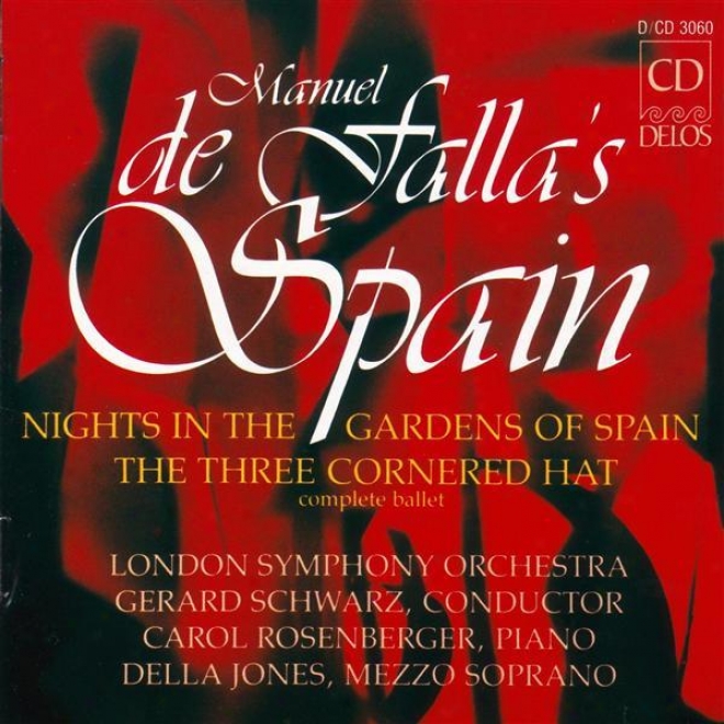 Falla, M.: Nibhts In The Garden Of Spain / The 3-cornered Hat (de Falla's Spain) (schwarz)