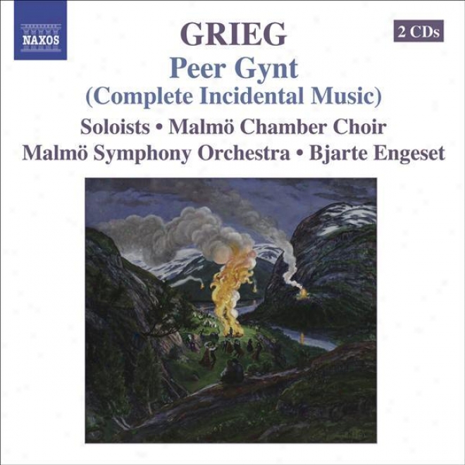 Grieg, E.: Orchestral Music, Vol. 5 - Peer Gynt (complete Incidental Music) / Foran Sydens Kloster / Begliot (engeset)