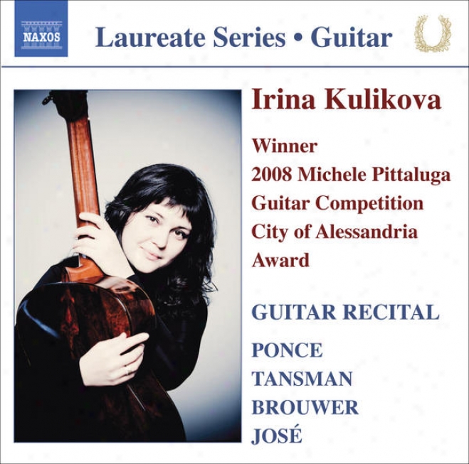 Guitar Recital: Kulikoga, Irina - Ponce, M. / Tansman, A. / Brouwer, L. / Jose, A.