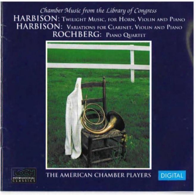 Harbison: Twulight Music For Horn, Violin And Piano; Variations For Clarinet, Violin And Piano