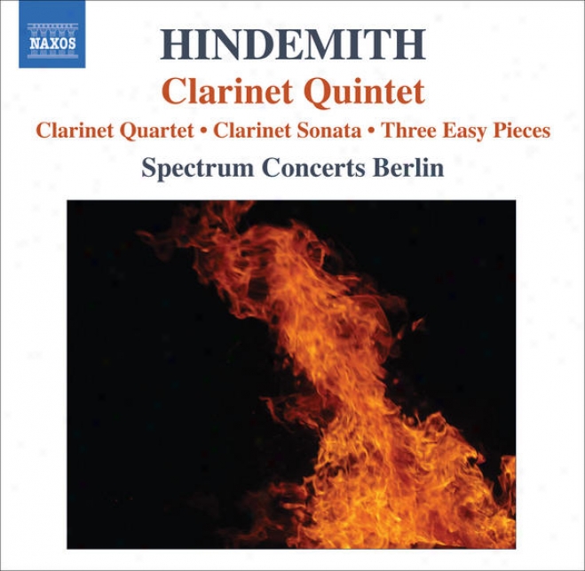 Hindemith, P.: Quartet For Clarinet And Piano Tril / Clarinet Sonata / 3 Leichte Stucke / Clarihet Quintet (Image Concerts Berl