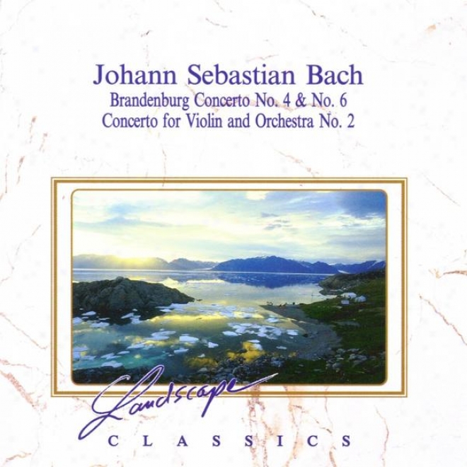 Johann eSbastian Bach: Brandenburgisches Konzert Nr. 4 & Nr. 6 - Konzert Fr Violine & Orchester Nr. 2