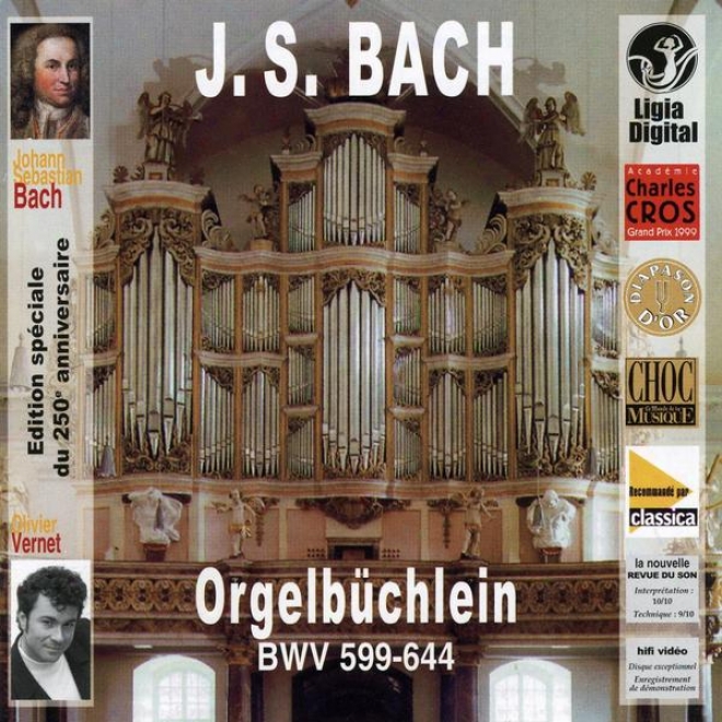 Johann Sebastian Bach, Orgelbuchlein, Little Organ Book, Petit Livre D'orgue, 1713-1722