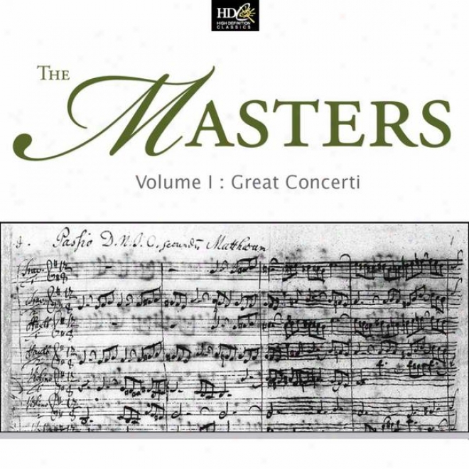 Joseph Haydn, Wolfgang Amadeus, Ludwig Van Beethoven :the Masters Vol. 1 - Great Concerti ( Works For Solo Instrumeng And Orchestr