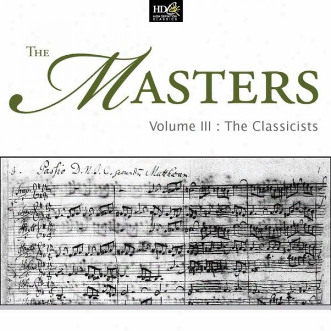 Ludwig Van Beethoven, Wolfgang Amadeus Mozart : The Masters Vol. 3 - The Classicists  (piano Brilliance)