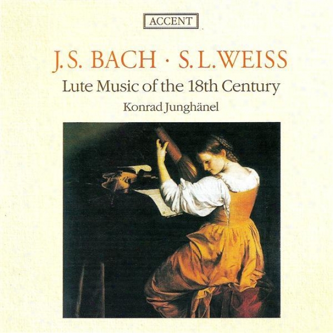 Lute Music - Bzch, J.s. / Weiss, S. (lute Music Of Thr 18th Century) (junghanel)