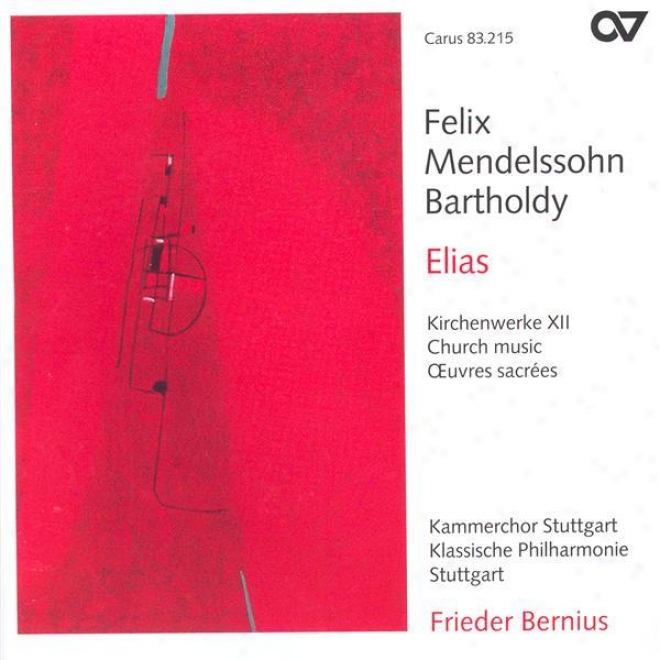 Mendelssohn, Felix: Church Music, Vol. 12 (stuttgart Chamber Choir, Bernius)