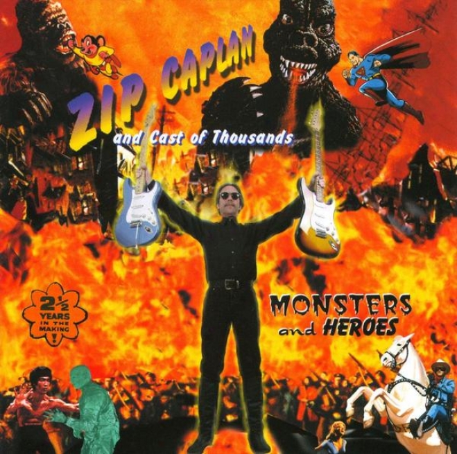 Monsters And Heroes - Features Members Of Jognny Lang Band, Ba finger, Ventures, Yardbirds And More!