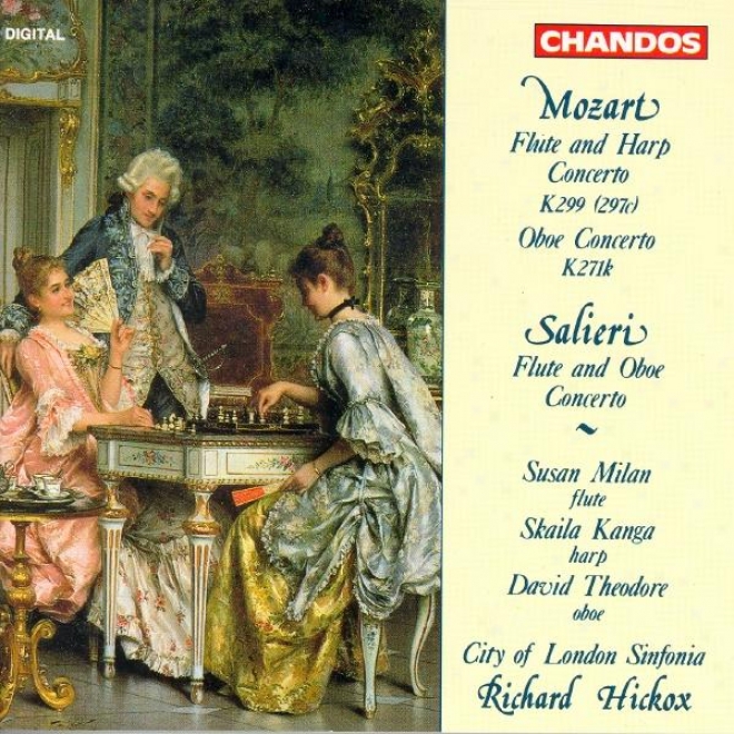 Mozart: Concerto For Flute And Harp In C Major / Salieri: Concerto For Flute And Oboe In C Major