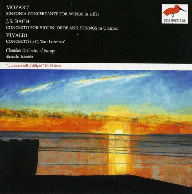 Mozart: Sinfonia Concertante For Winds; J.s. Bach: Concerto For Violin, Oboe And Strings; Vivaldi: Concerto In C