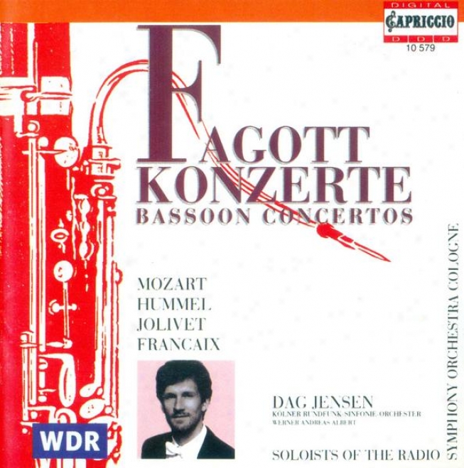Mozart, W.a.: Bassoon Concerto, K. 191 / Hummel, J.n.: Bassoon Concerto, Woo 23 / Jolivet, A.: Bassoon Concerto (jensen)