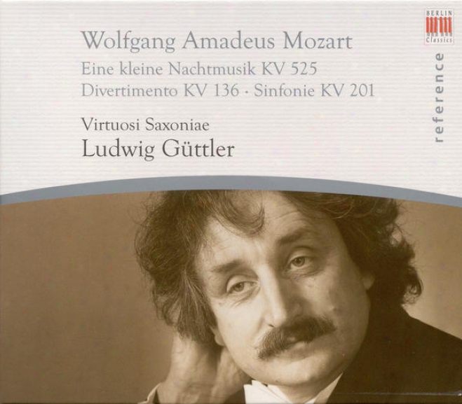 "mozart, W.a.: Kleine Nachtmusik (eine) / Divertimento, K. 136, ""salzburg Symphony No. 1"" / Symphony No. 29 (virtuosi Saxoniae, Gut"