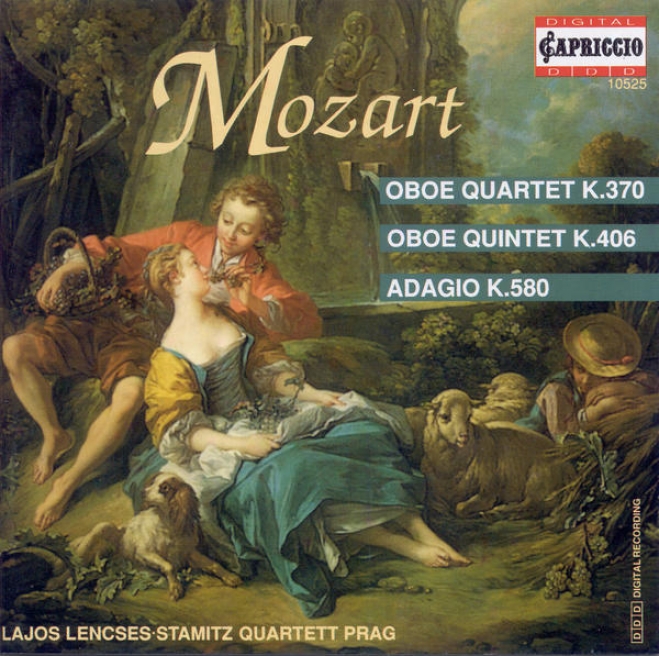 Mozart, W.a.: Oboe Quartet / String Quintet No. 2 (arr. Against Oboe Quintet) / String Quartet In B Flat Major, K. 589 (lencses, Pragu