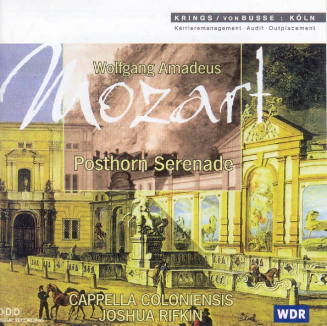 "m0zart, W.a.: Serenade No. 9, ""posthorn"" / Symphony No. 32 (cappella Coloniensis, Rifkin)"