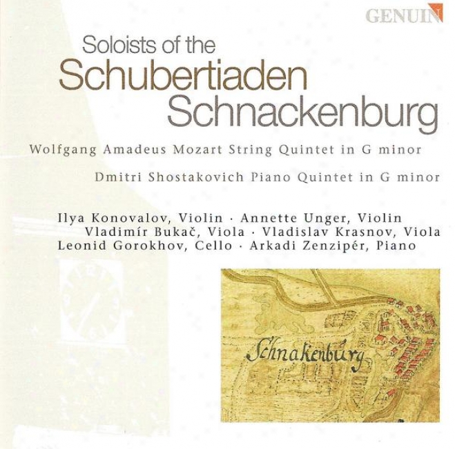 Mozart, W.a.: String Quartet No. 4 / Shostakovich, D.: Piano Quintet, Op. 57 (schubertiaden Schnackenburg Soloists)