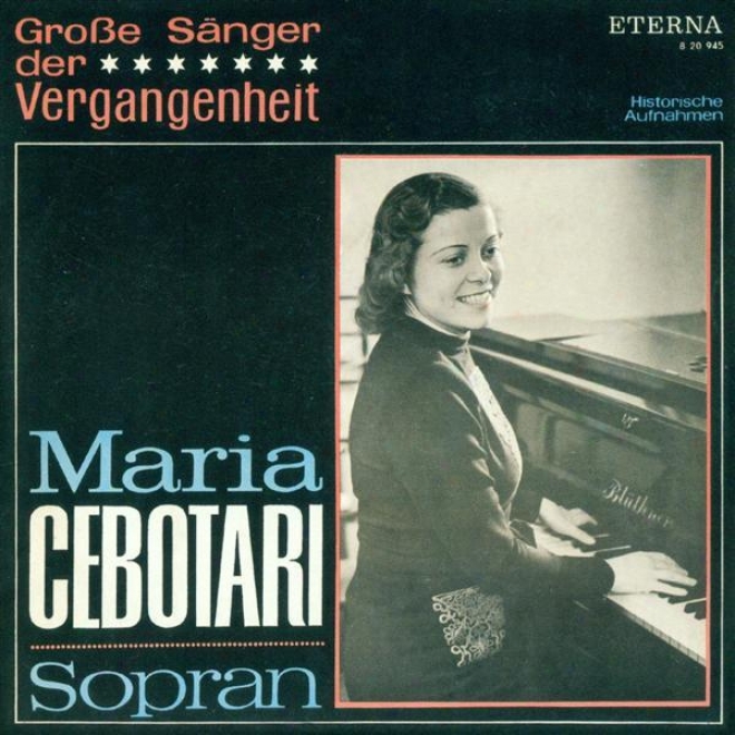 Opera Arias (soprano): Cebotari, Maria - Mozart, W.a. / Pyccini, G. / Strauss, R. (1942)