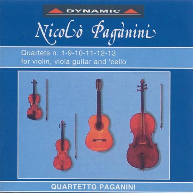 Paganini, N.: 15 Quartets For Strings And Guitar (the), Vol. 1 (paganini Quartet)