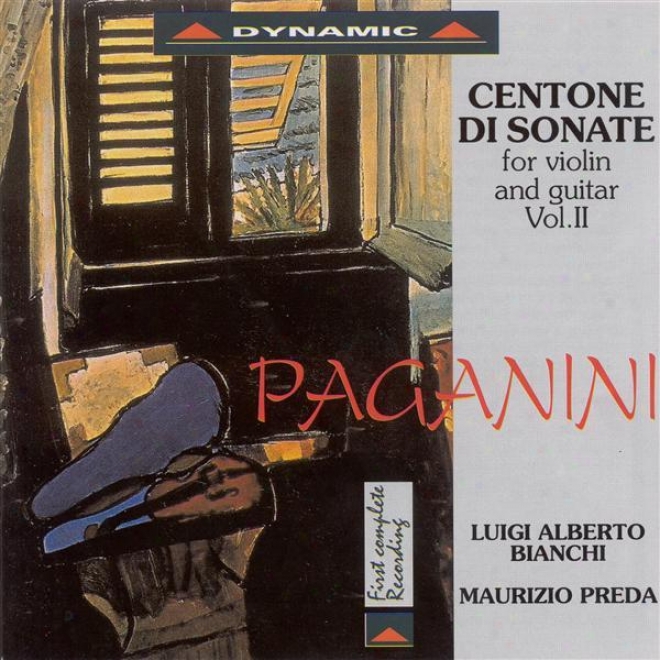 Paganini, N.: Centone Di Sonate For Violin And Guitar, Vol. 2 (bianchi, Preda)