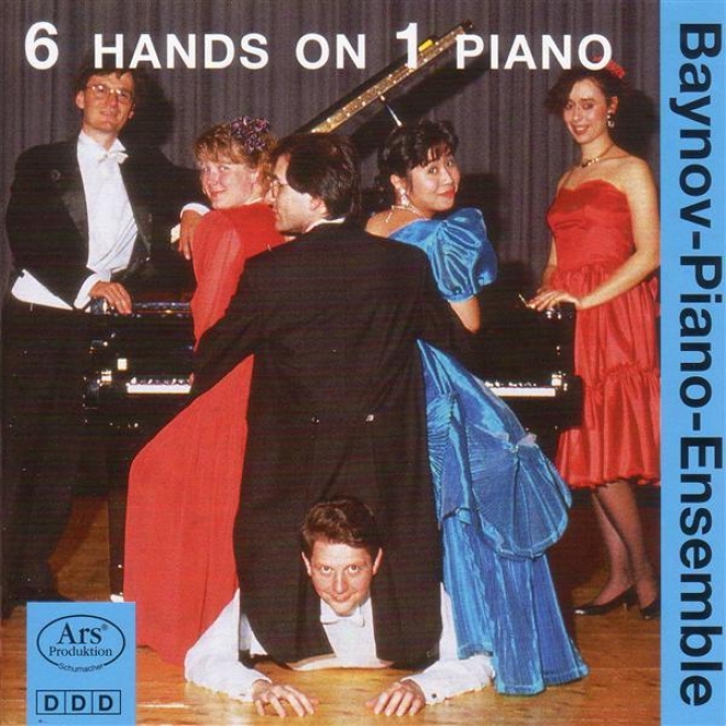 Piano Ensembles - Boutrh, R. / Hirtler, F. / Vladigerov, P. / Wanek, F. / Bach, W.f.e.  (baynov Piano Ensemble) (6 Hands On 1 Pian