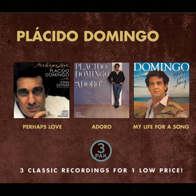 Plcido Domingo - Costco (nice Price) - Perhaps Love, Adoro, My Life For A Song