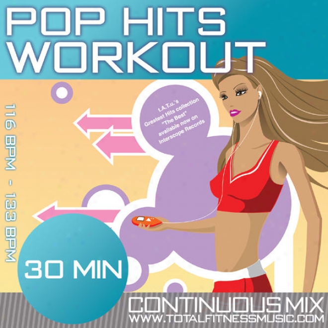 Pop Hifs Workkut 30 Minute Non Stop Fitness Music Mix. 116bpm  133bpm For Jogging, Aerobics, Foot~, Dancersise, Gym Workout & Gene