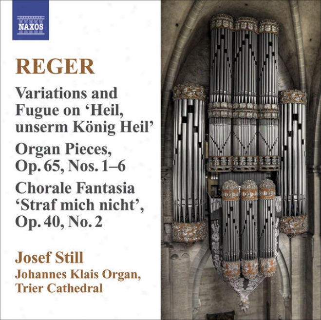 Reger, M.: Organ Works, Vol. 9 - Variations And Fugue On Heil, Unserm Konig Heil / 12 Pieces, Op. 65: Nos. 1-6 / Chorale Preludes