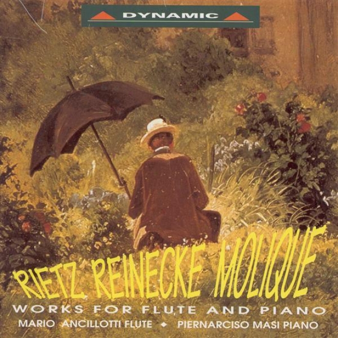 "reinecke, C.: Flufe Sonata, ""undine"" / Rietz, J.: Flute Sonata In G Minor / Molique, W.b.: Introduction, Andante nAd Polonaise (an"