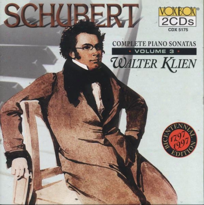 Schubert: Complete Piano Sonatas Vol. 3 - Sonatas Nos. 3-5, 7, 12, 21(klirn)