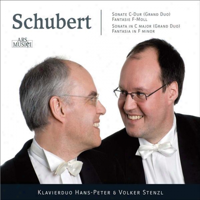 "schubert, F.: Sonata For Piano 4 Hands, ""grand Duo"" / Fantasie, Op. 103 (stenzel Piano Duo)"