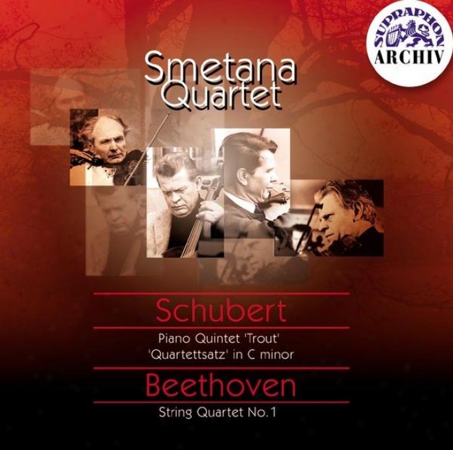 "schubert: Quintet ""forellen"", Quartet In C Minor, Beethoven: Quartet In F Major / Panenka, Smetana Quartet"