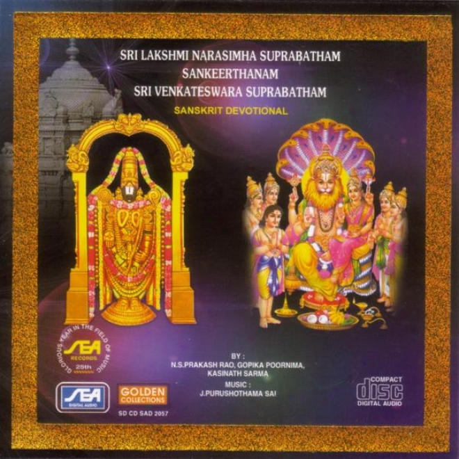 Sri Lakshmi Narasimha Suprabatham Sankeerthanaj Sri Venkateswara Suprabatham