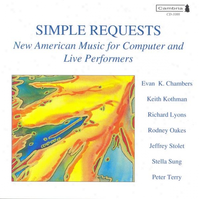 Sung, S.: Mobiles / Terry, P.: Aria And Accidental Music / Oakes, R.:: Blues Danube / Kothman, K.: Interrupted Dances (kothman)