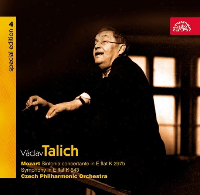 Talich Extraordinary Edition 4 Mozart: Sinfonia Concertante, Symphony In E Flat K543 / Czech Po