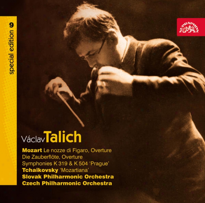 Talich Special Issue  9 Mozart: Ovrrtures (le Nozze Di Figaro, Die Zauberflte), Symphonies Nos 34 & 38 / Czech Po