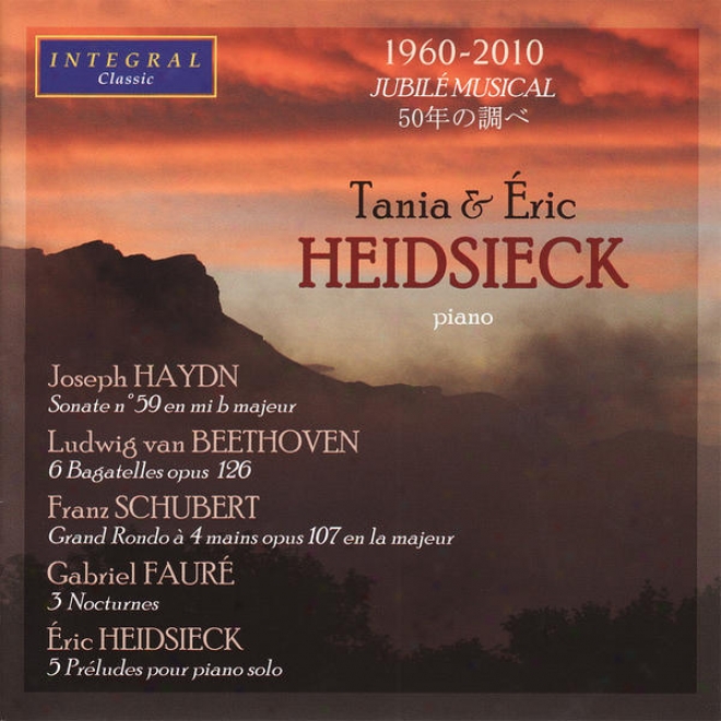 Taia & Eric Heidsieck Amusement Haydn, Beethoven, Schubert, Faur & Heidsieck.