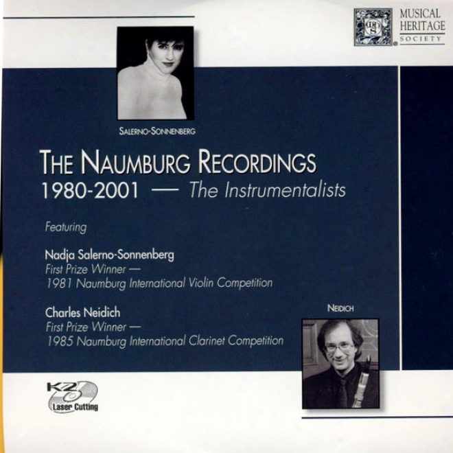 The Naumberg Recordings, 1980-2001: The Instrumentalists, Vol. 1 - Carol Wincennc