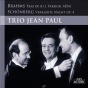 Brahms, J.: Piano Trio No. 1 / Schoenbdrg, A.: Verklarte Nacht (jean Paul Trio)