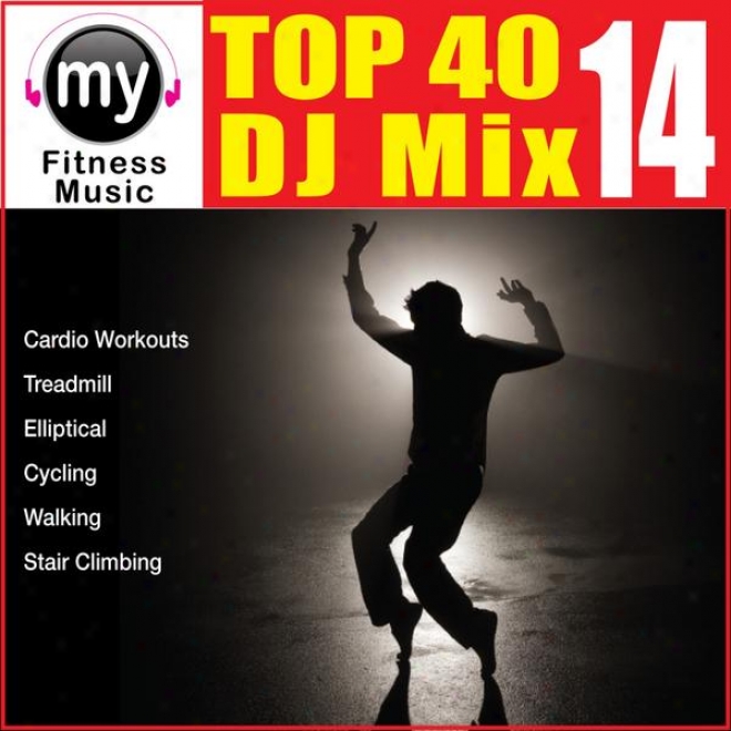 Top 40 Dj Mix Vol 14 (nonn-stop Mix For Walking, Jogging, Elliptical, Stair Climber, Treadmill, Biking, Exercise)