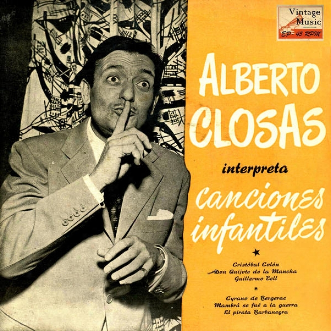 "vintage Children's N 01 - Eps Collectors ""alberto Closas Interpreta Canciones Infantiles"