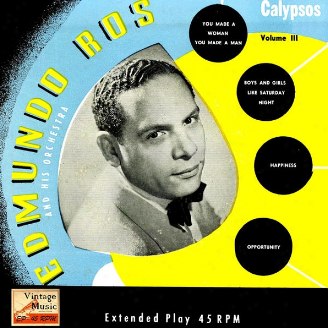 "vintags Dance Orchestras N 67 - Eps Collectors ""edmundo Ros Sing Calypsos"