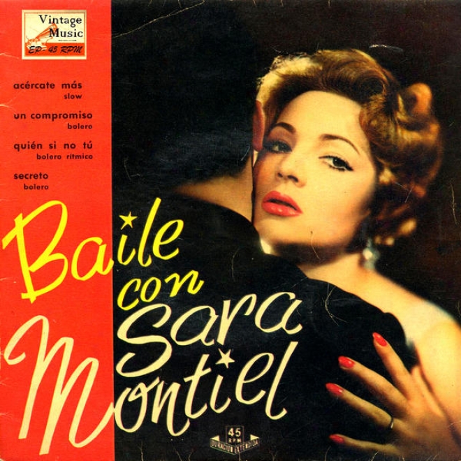 "vintage Dance Orchestras N22 - Eps Collectors ""dancing With Sara Montiel"