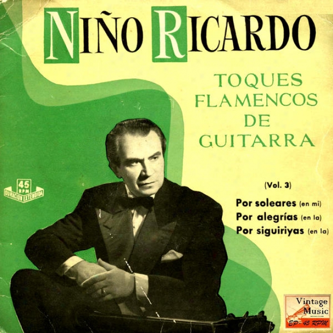 "vintage Flamenco Guigarra N 14 - Eps Coklectors ""toques Flamencos De Guitarra"