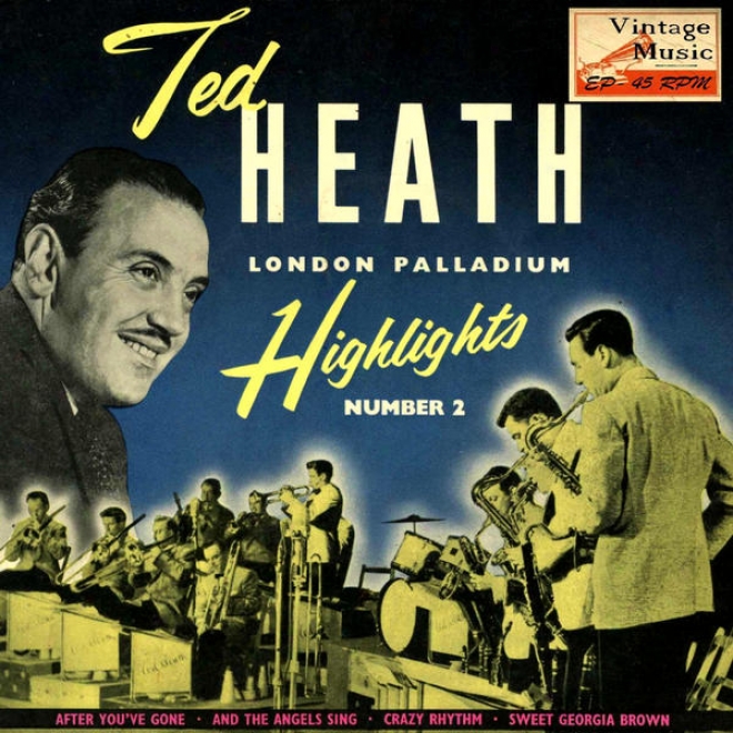 "vintage Jazz N18 - Eps Collectors ""ted Heath London Palladium Highlights"" November 1955"