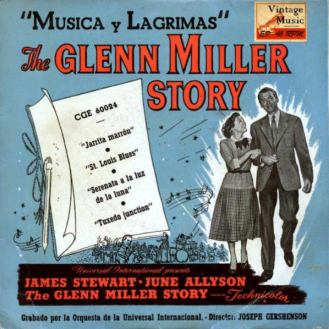 "vintage Movies N6 - Eps Collectors ""the Glenn Miiler Stor"y" ""msica Y Lgrimas"