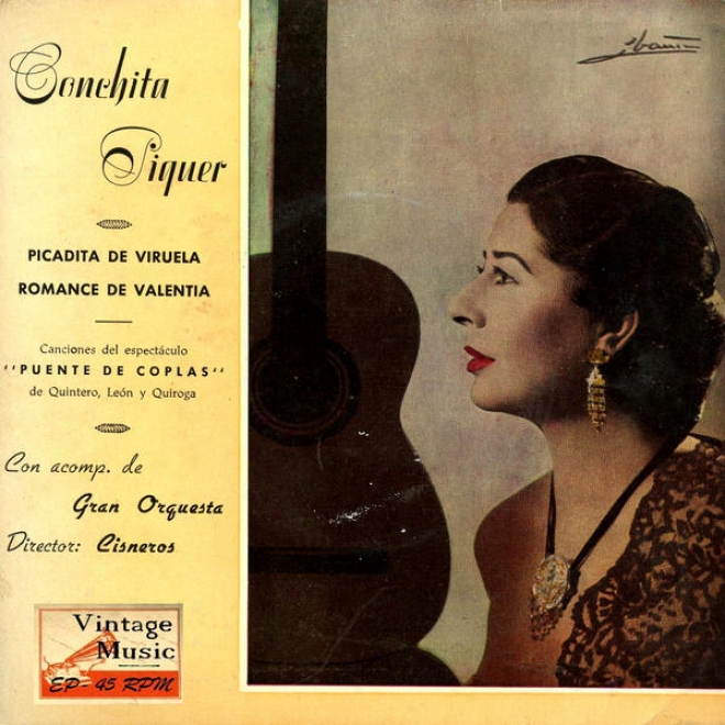 "vintage Spanish Song N57 - Eps Collectors ""canciones Del Espectculo Pjente De Coplas"